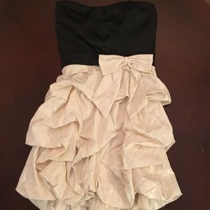Black & White Size 3Trixxi Cocktail Dress